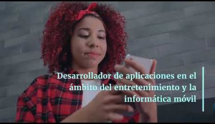 Curso Formativo de Grado Superior de Desarrollo de Aplicaciones Informáticas: vídeo de los puestos de trabajo que promete el curso al obtener el título