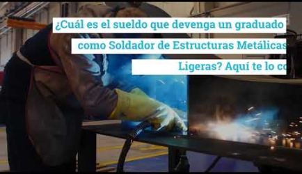 ¿Quieres saber dónde puedes trabajar y cuál es el salario que ganarás al obtener el título como Soldador de Estructuras Metálicas Ligeras a Distancia? Aquí encontrarás la información